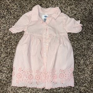 old navy dress (12-18M)